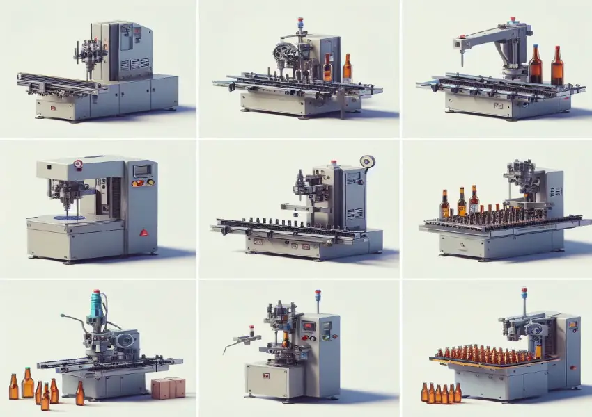 You are currently viewing Capping Machines Types