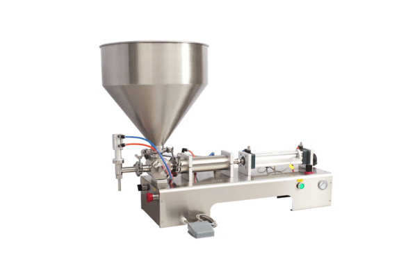 semi-automatic piston paste filling machine