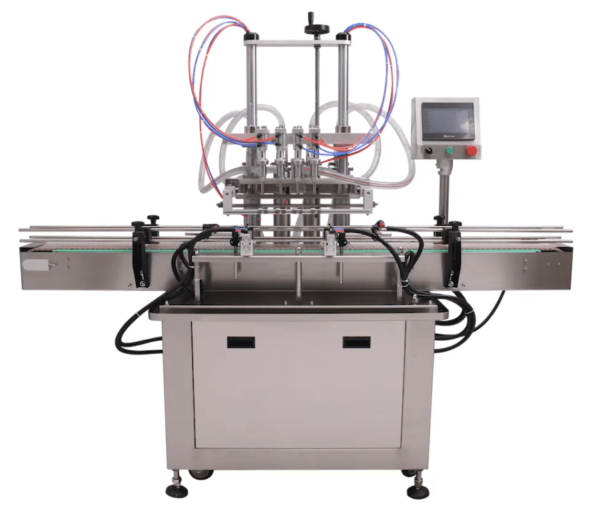 Automatic 4 head liquid filling machine