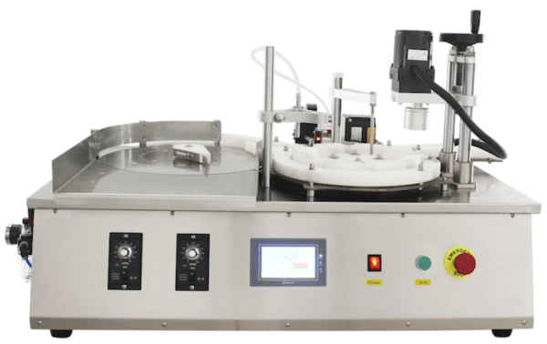 Automatic bottle liquid filling capping machine