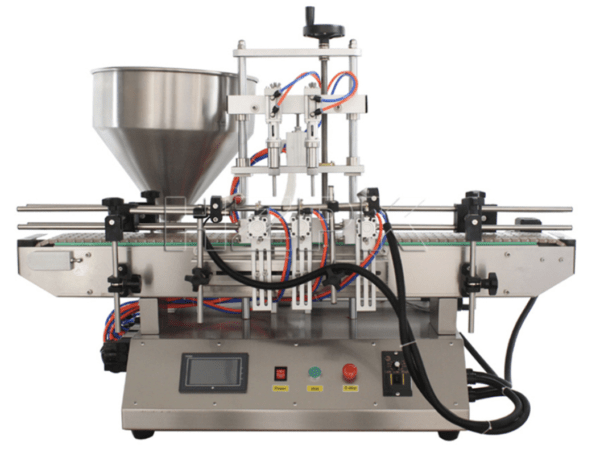 Tabletop automatic paste filling machine